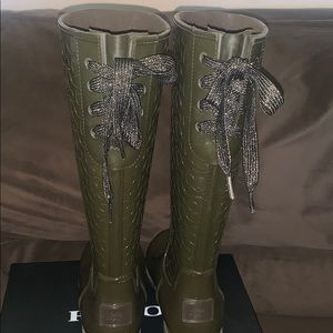 Coach Shoes - Women’s Coach Signature Rain Boots Coach Shoes - Women’s Coach Signature Rain Boots